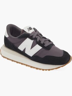 New Balance 237 Grey Black White Womens 8.5